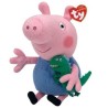 Peluche - Peppa Pig - George 16 cm - Bleu