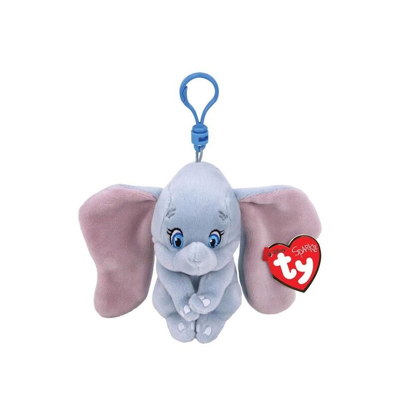 Peluche TY - Porte clé - Dumbo l'éléphant