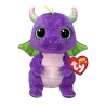 Peluche TY - Peluche 15 cm - Daphne le dinosaure