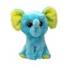 Peluche TY - Peluche 15 cm - Trunkles l'éléphant bleu