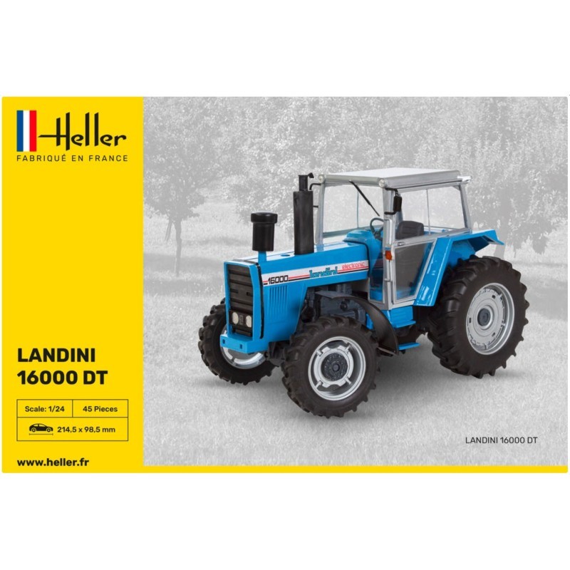 Heller - Maquette de voiture - Landini 16000DT - 1:24