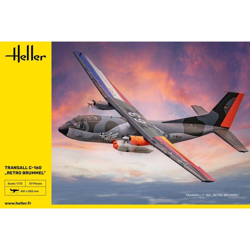 Heller - Maquette avion - Transall C-160 - 1:72