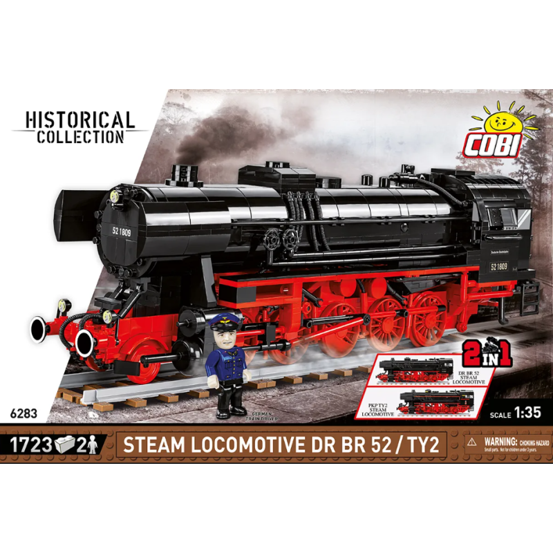 Cobi - Jeu de construction - Locomotive à vapeur DR BR 52/TY2