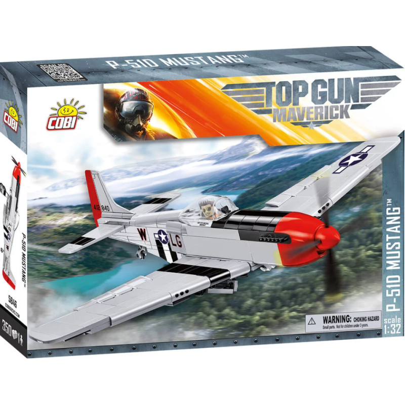 Cobi - Jeu de construction - Top Gun Maverick - Avion P-51D Mustang