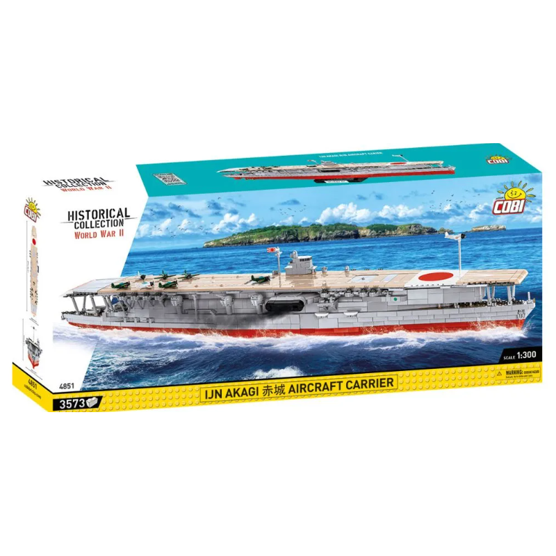 Cobi - Jeu de construction - Porte avion IJN Akagi Aircraft Carrier