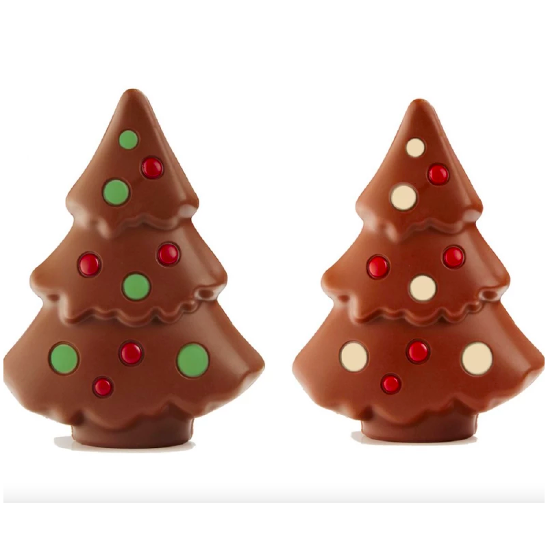 Sapin de Noël en chocolat belge - 15cm - 110gr