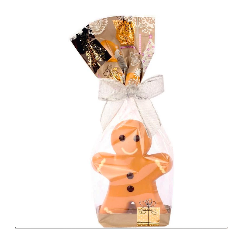 Bonhomme Pain d'épices en chocolat - 13,5cm - 120gr