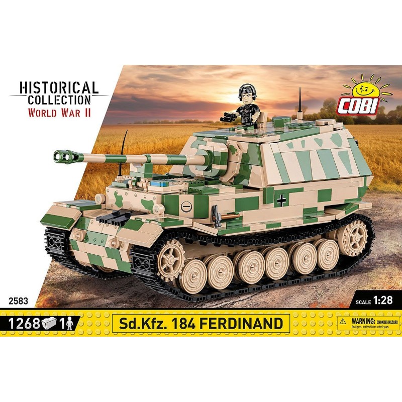 Cobi - Jeu de construction - Tank SD.KFZ 184 Ferdinand