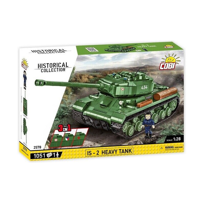 Cobi - Jeu de construction - Char IS - 2 Heavy Tank