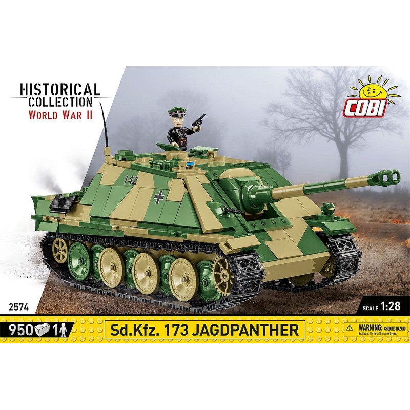 Cobi - Jeu de construction - Tank SD.KFZ 173 Jagdpanther