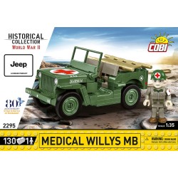 Cobi - Jeu de construction - Jeep Medical Willys MB