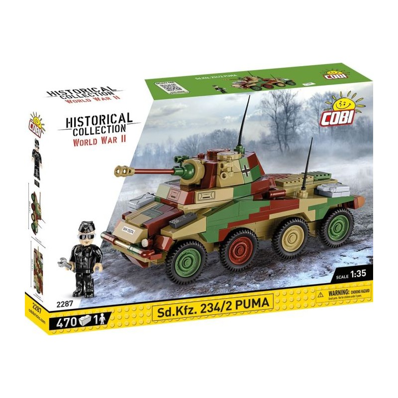 Cobi - Jeu de construction - Char SD.KFZ. 234/2 PUMA