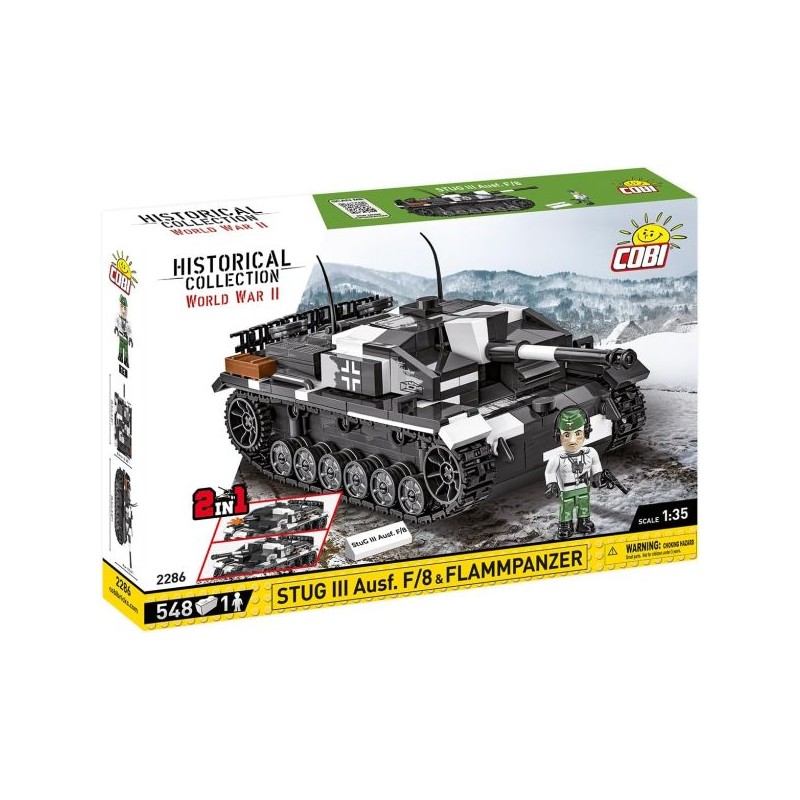 Cobi - Jeu de construction - Char Stug III Ausf F/8 Flammpanzer