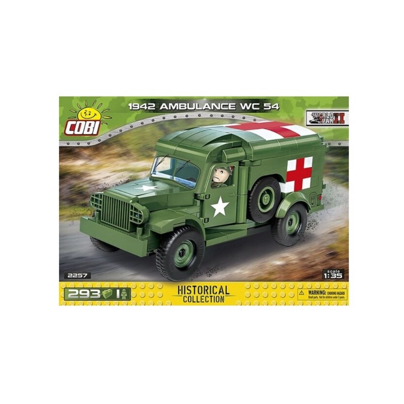 Cobi - Jeu de construction - Dodge WC 54 Ambulance