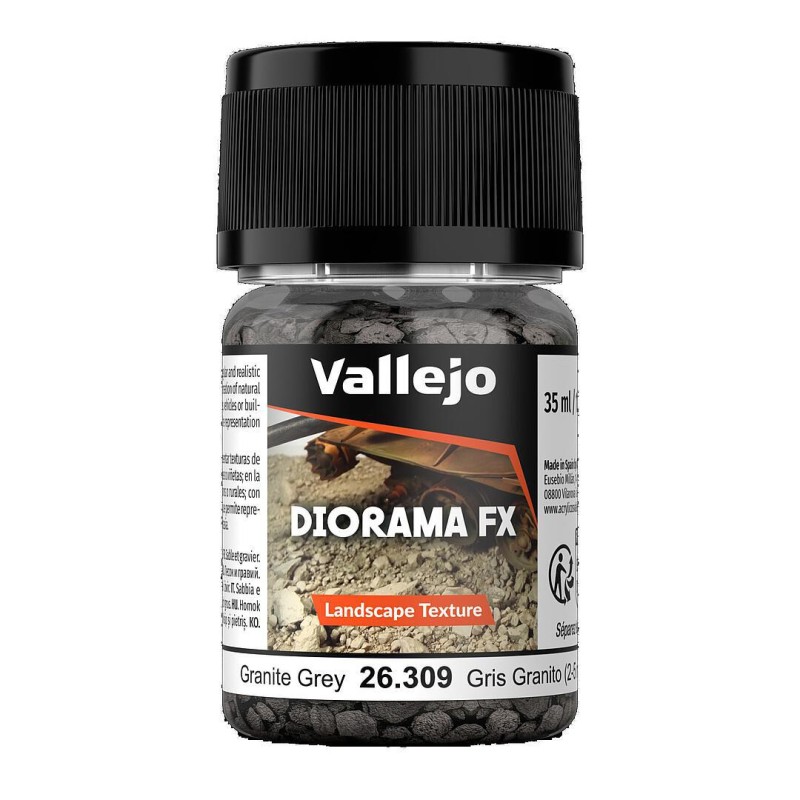 Vallejo - Accessoire - Diorama FX - Texture gravier granit 2-5mm - 60g