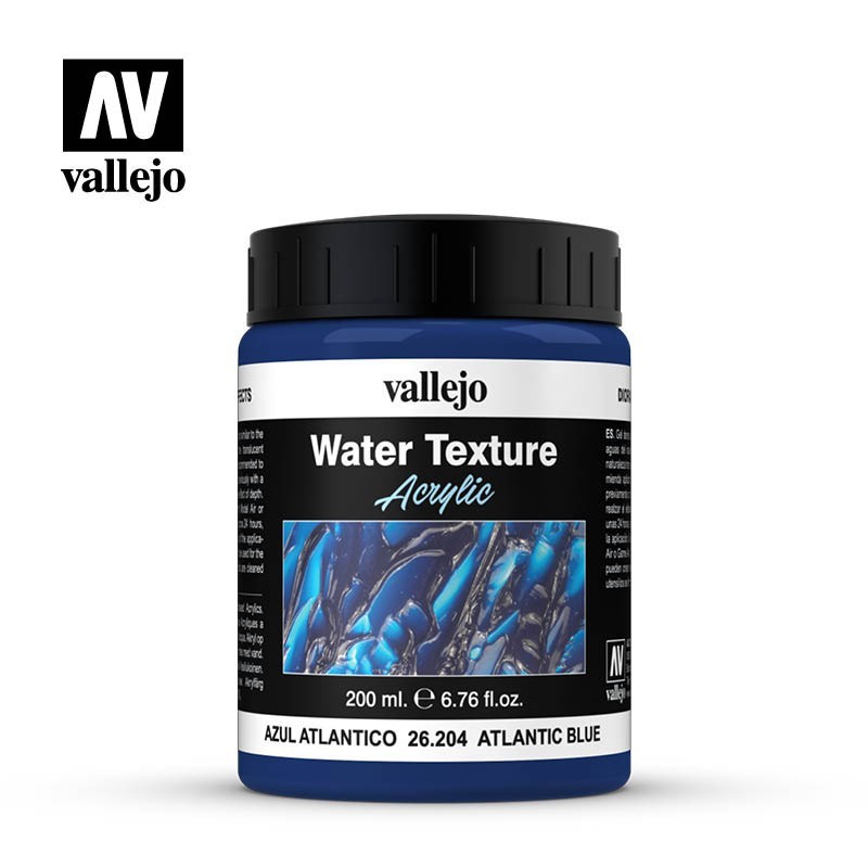 Vallejo - Accessoire - Diorama FX - Texture bleu atlantique - 200ml