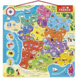 Janod - Puzzle Carte de...