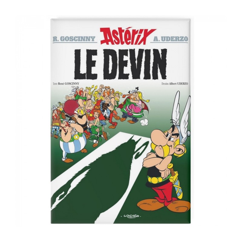 Aimant magnet décoratif - Astérix et le Devin