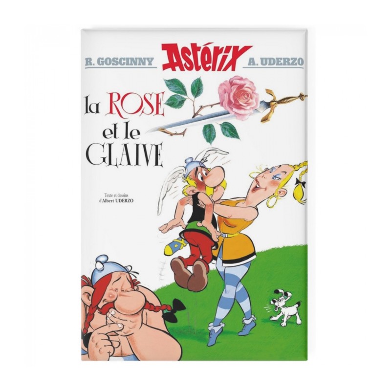 Aimant magnet décoratif - Astérix et la Rose et le Glaive