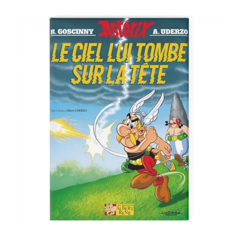 Aimant magnet décoratif - Astérix - Le ciel lui tombe sur la tête