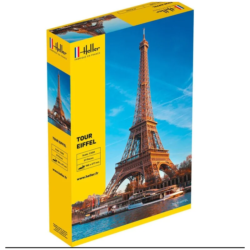 Heller - Maquette - Tour Eiffel 1:650 - (boîte abîmée)