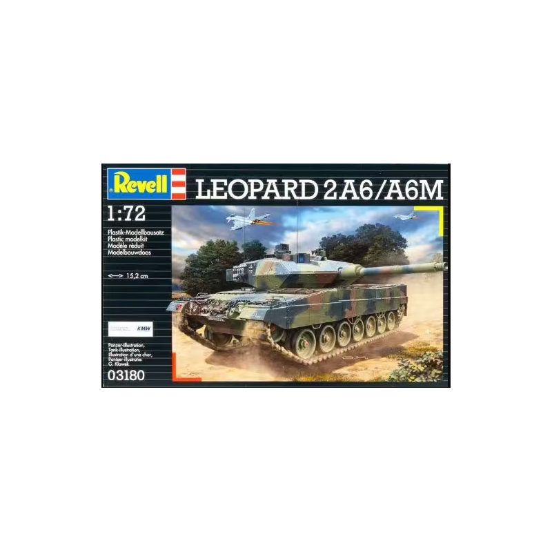 Revell - Maquette - Char Leopard 2A6 A6M - (boîte abîmée)