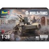 Revell - Maquette - T-26 World of Tanks 1:35 - (boîte abîmée)