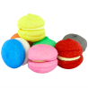 Macaron XXL en guimauve - Coloris aléatoire - Vendu à l'unité