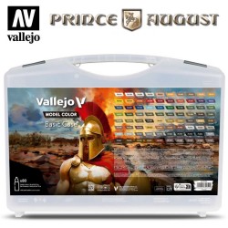 Vallejo - Modélisme - Mallette de 80 peintures acryliques Model Color - 80x18ml