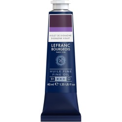 Lefranc Bourgeois - Peinture huile fine - Violet dioxazine - 40ml