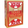 Copag - Jeu de cartes pour Poker Texas Hold'em - Index jumbo - Cartes en plastique - Dos aléatoire