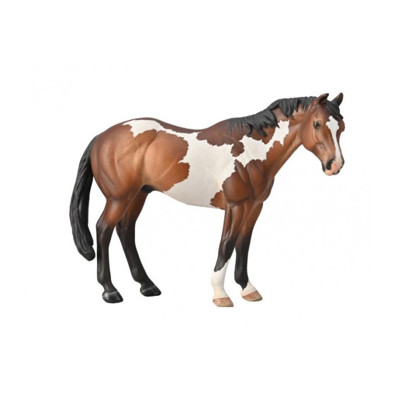 Collecta - Figurine de collection - Etalon Paint Horse Bay Overo