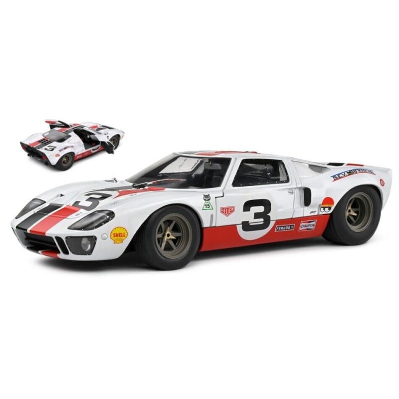 Solido - Miniature - Ford GT40 MK1 Eric Dean Design 2015 - 1:18