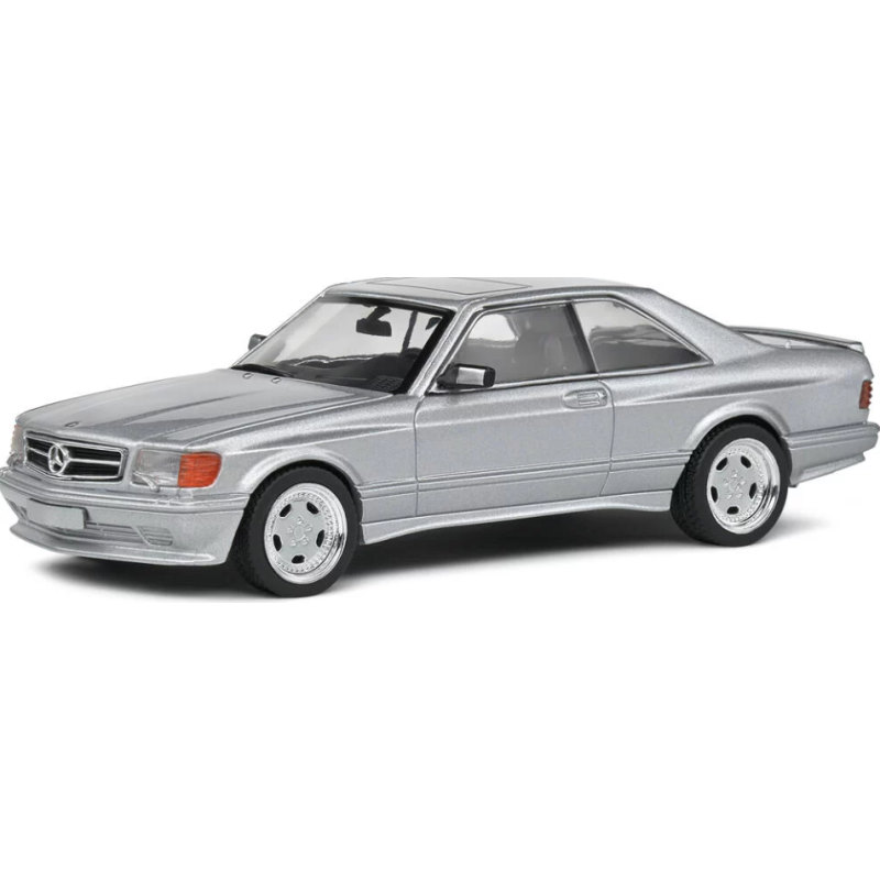 Solido - Miniature - Mercedes Benz 560 sec large corps gris - 1:43