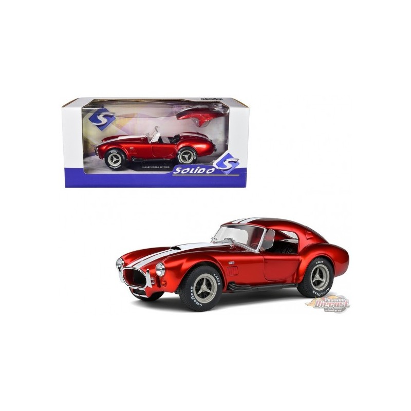 Solido - Miniature - Shelby Cobra 427 MKII Red 1965 - 1:18