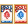 Bicycle - Lot de 2 jeux de 54 cartes - Standard - Dos rouges et bleus