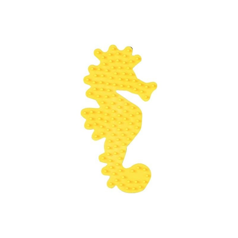 Hama - Perles - 313-03 - Taille Midi - Plaque hippocampe jaune