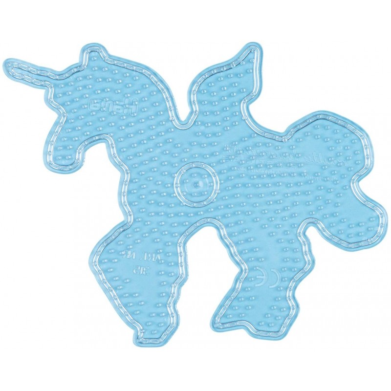 Hama - Perles - 315TR - Taille Midi - Plaque licorne transparente