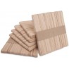 PW INTERNATIONAL Sachet de 300 Batonnets Plats en bois 93 mm