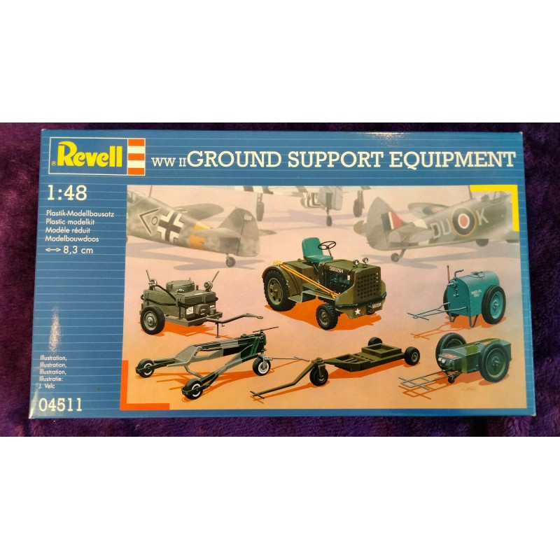 Revell - 04511 - Maquette militaire - WWII Support d'équipement au sol