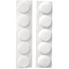 Rayher - Blister de 10 pastilles velcro adhésifs autocollants rond - 19 mm