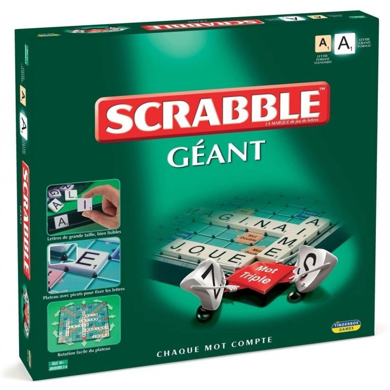 Megableu - Jeu de société - Scrabble Géant