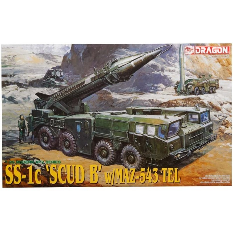 Dragon - Maquette militaire - SS-1C Russe SCUD B MAZ-543 - 1:35