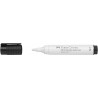 Faber-Castell - Beaux arts - Feutre pointe ronde 2.5 mm - Blanc