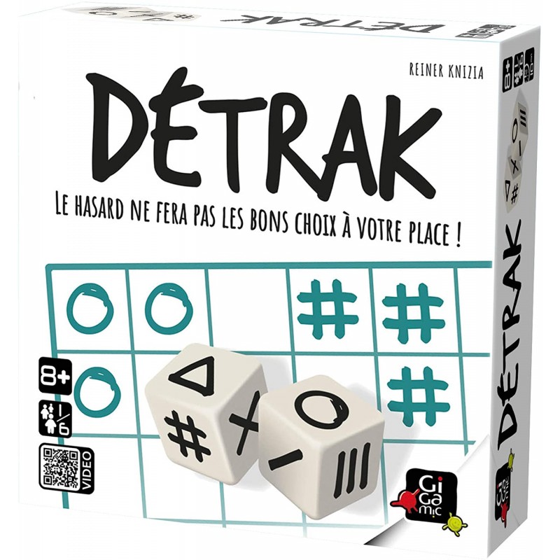 Gigamic - Jeu de société - Détrak