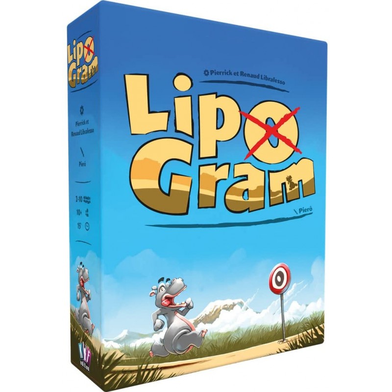 Asmodee - Jeu de société - Lipogram