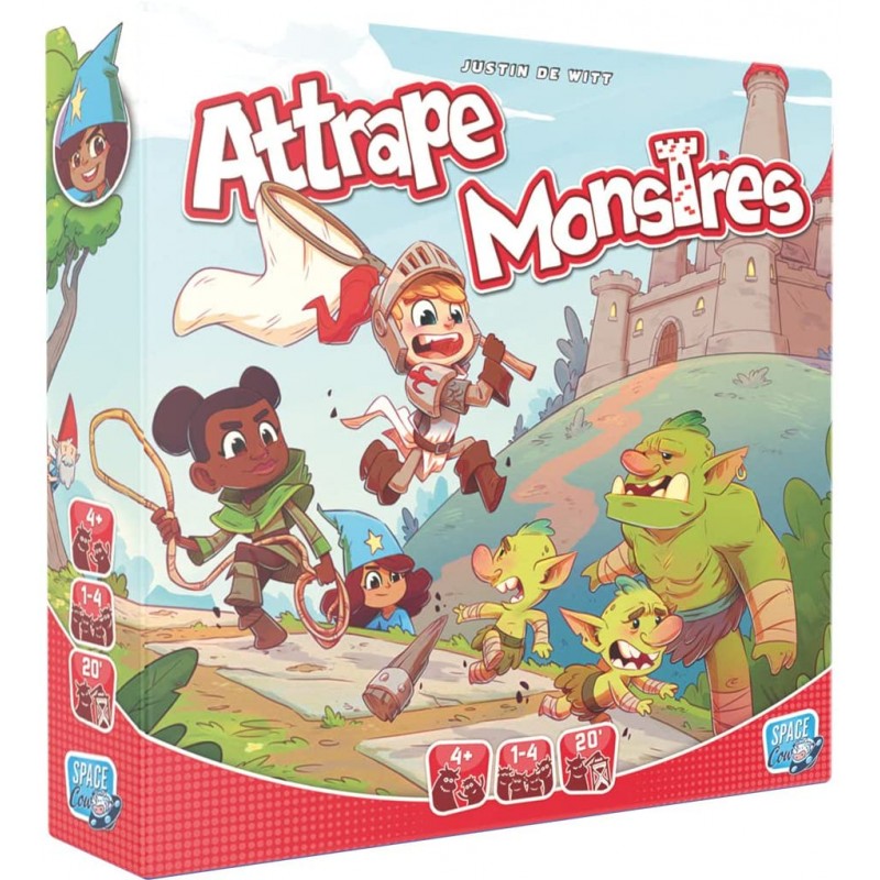 Asmodee - Jeu de société - Attrape Monstres