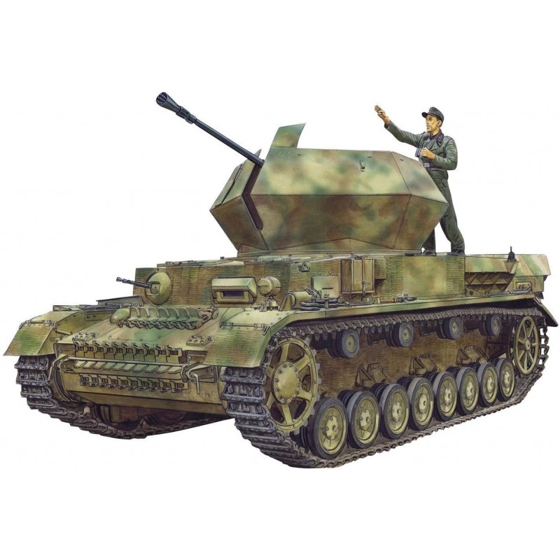 Model Kit - Echelle 1:35Flakpanzer IV Ausf.G With Zimmerit