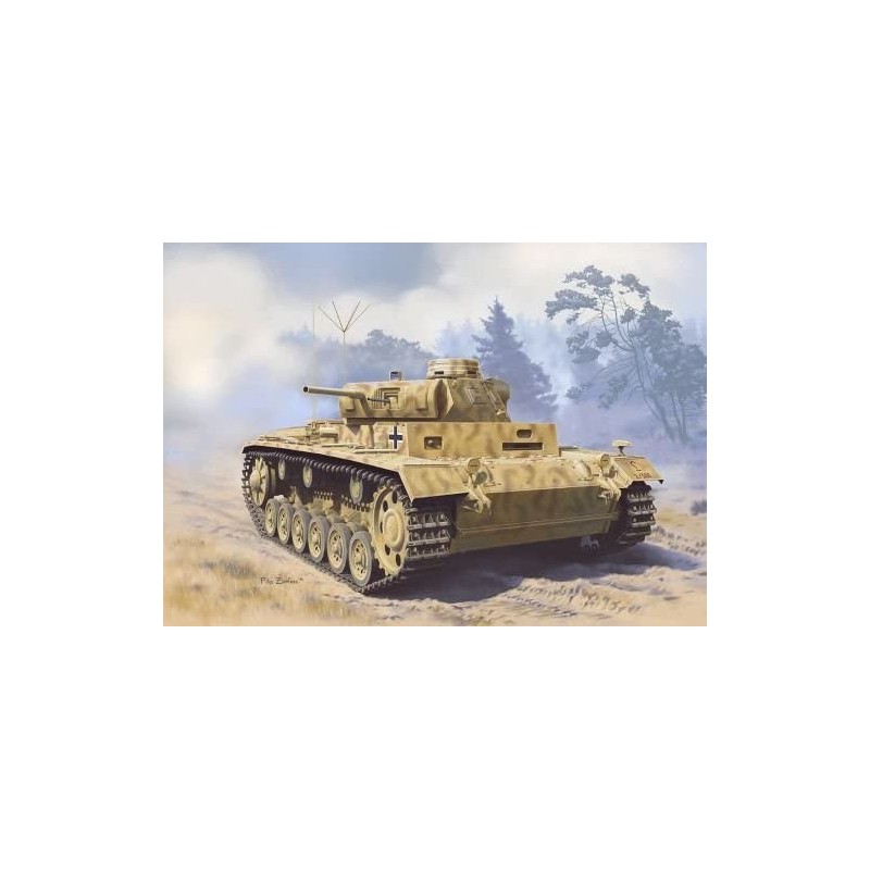 Model Kit - 135, Panzerbeobachtungswagen III Aust.F, Char, DR6792 - dragon