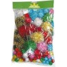 PWI - Sachet de 50 pompons scintillants